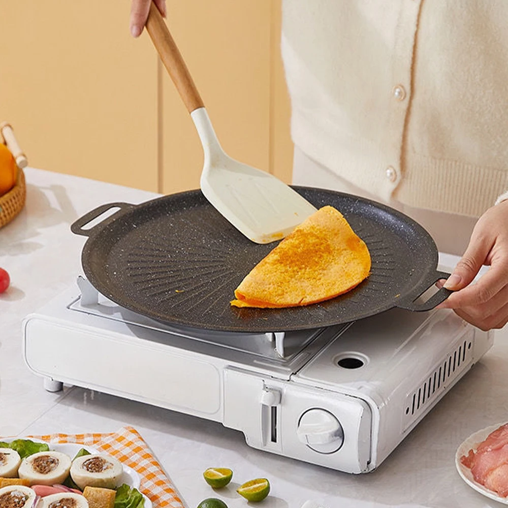 34CM Outdoor BBQ Grill Pan Non - đánh giá và giá Korean Bbq Grill