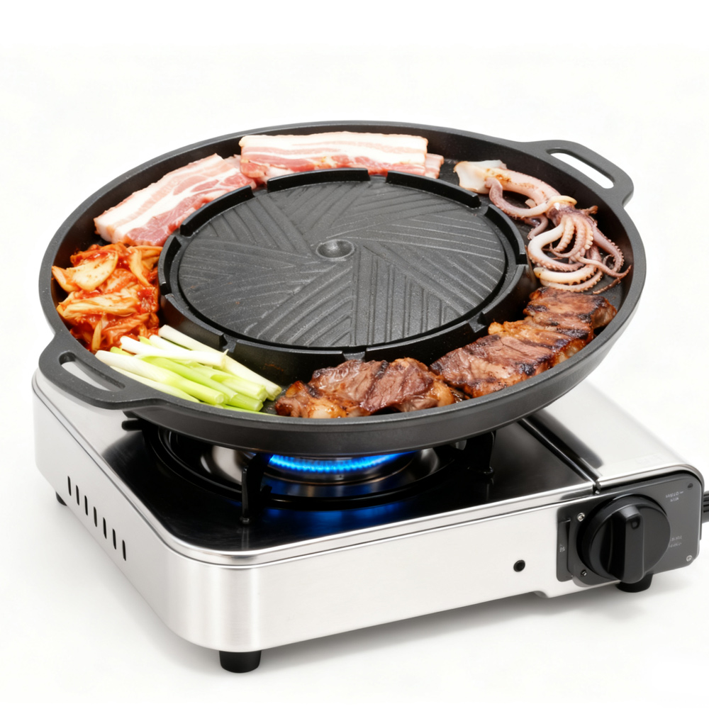 KOSUN Korean BBQ Grill Pan 2 i - đánh giá và giá Korean Bbq Grill