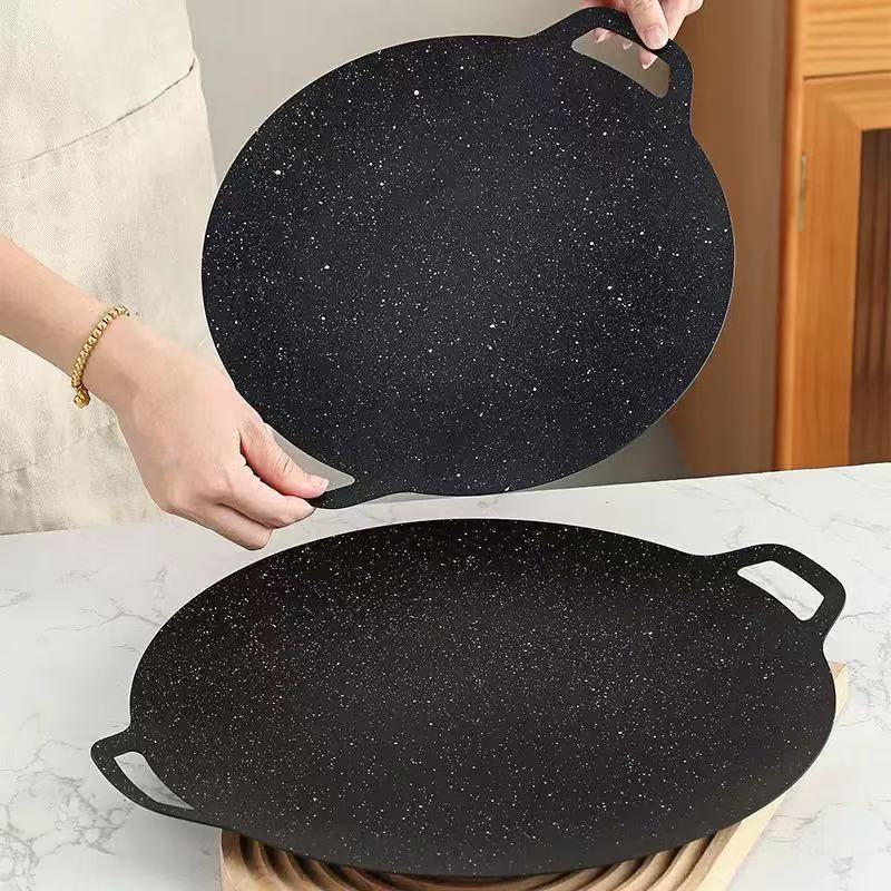 Thin Korean Grill Pan,Round BB - đánh giá và giá Korean Bbq Grill